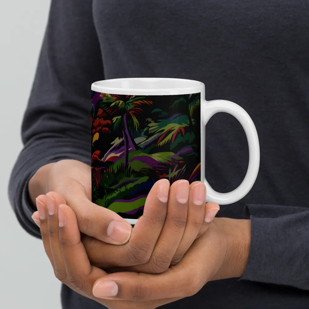 Tropical Sunset Escape | Mugs | Multiple Sizes & Colors