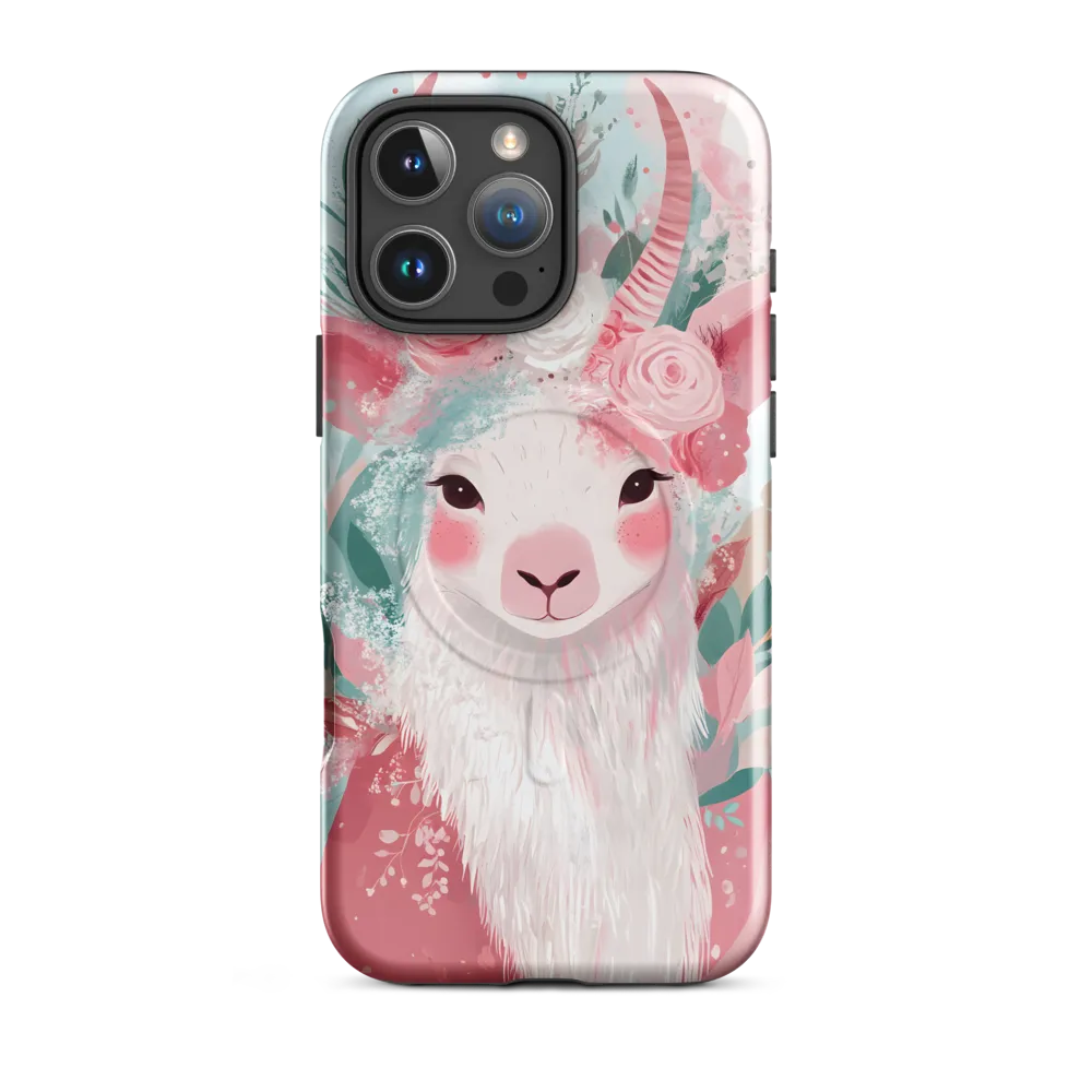 Spring Whimsy: The Floral Goat