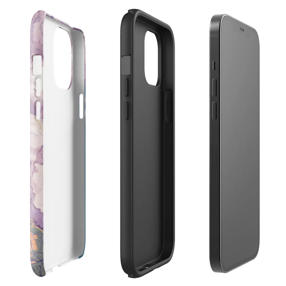 Serenity Over the Coast | Phone Case |  12 Pro Max | Tough Case | Glossy