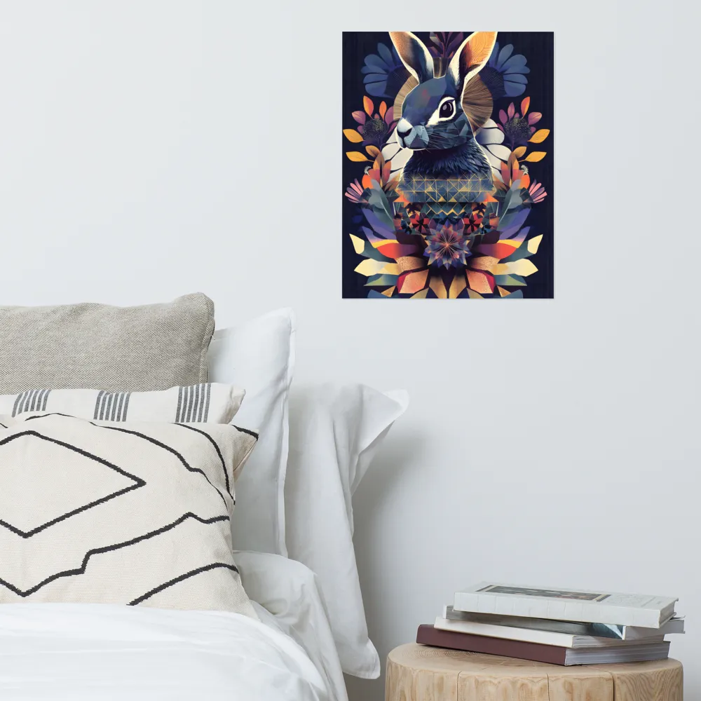 Ethereal Bunny: A Geometric Wonderland