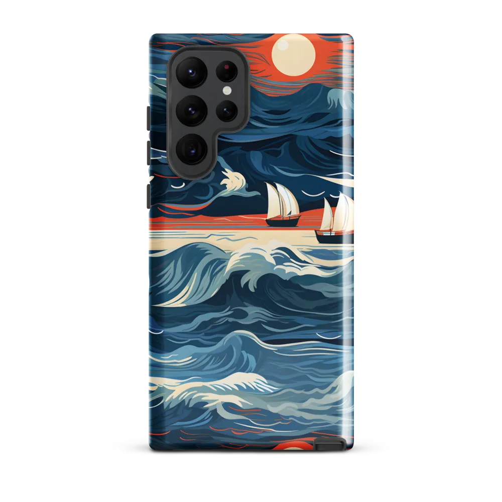 Ocean Whispers: A Voyage at Dusk