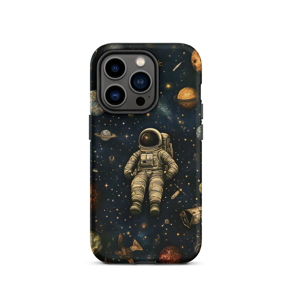 Cosmic Voyage: An Astronaut's Solitude