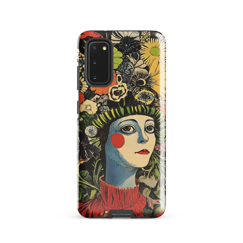 Floral Whimsy: A Portrait of Nature's Embrace