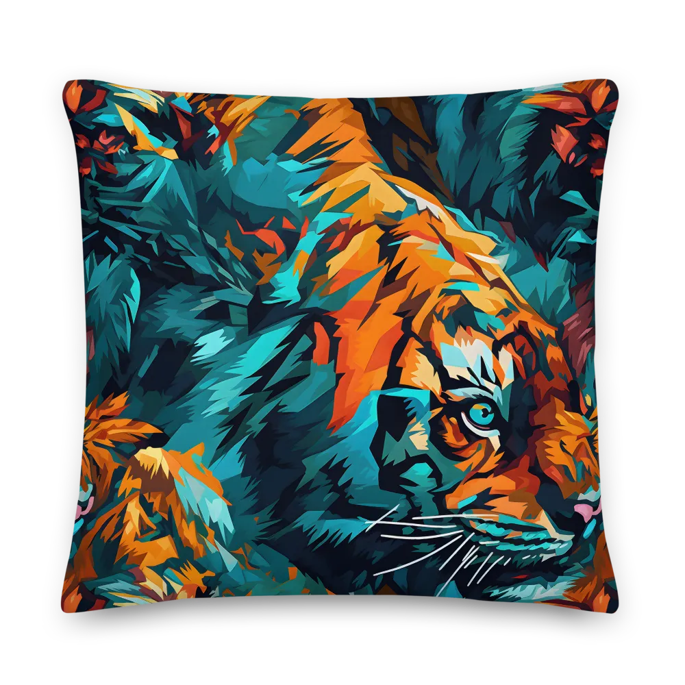 Dynamic Essence of the Tiger | Pillow & Pillow Case | Multiple Sizes