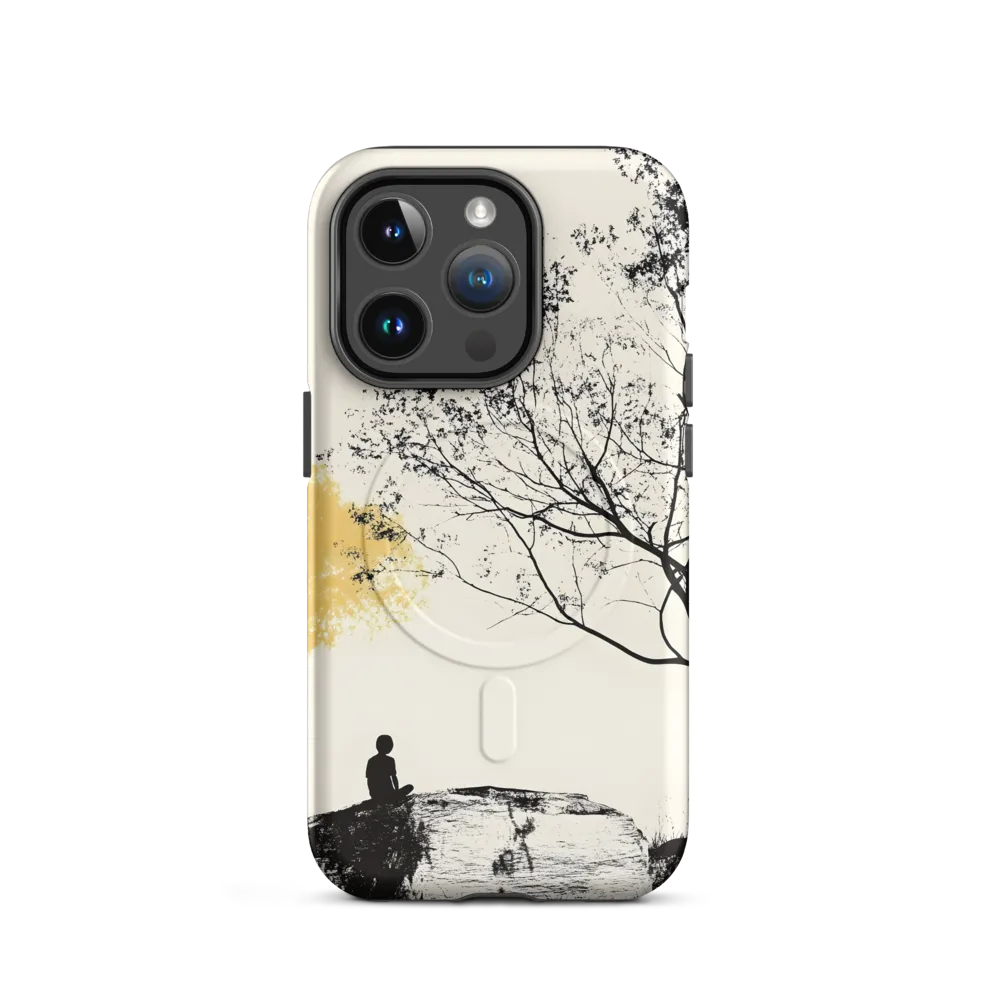 Whispers of Solitude | Phone Case |  14 Pro | MagSafe® Tough Case | Matte