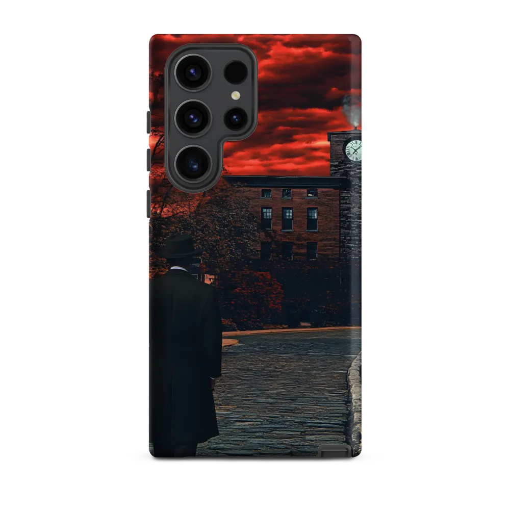 Red Dusk — Approach to the Clocktower
