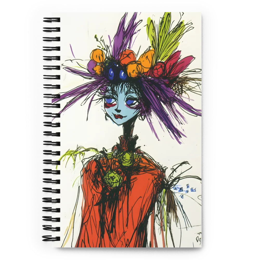 Whimsical Harvest | Spiral Notebook