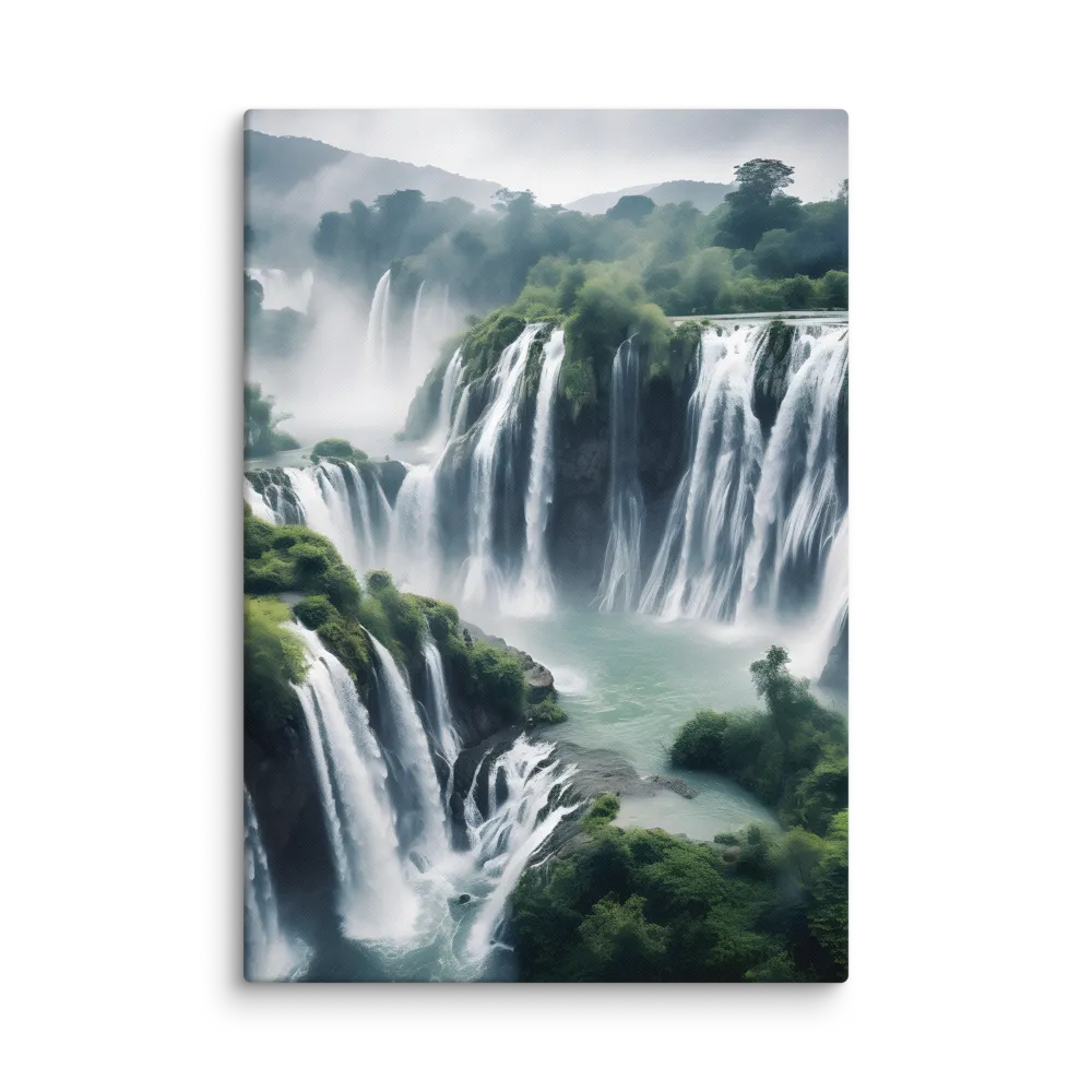 Whispers of the Cascades | Canvas | 18″×26″