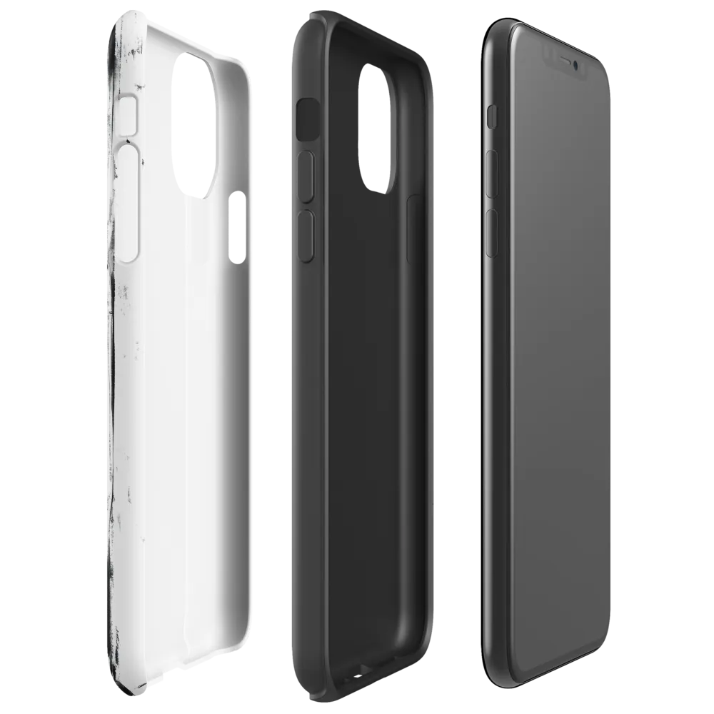 The Edgy Elegance | Phone Case |  11 Pro Max | Tough Case | Matte