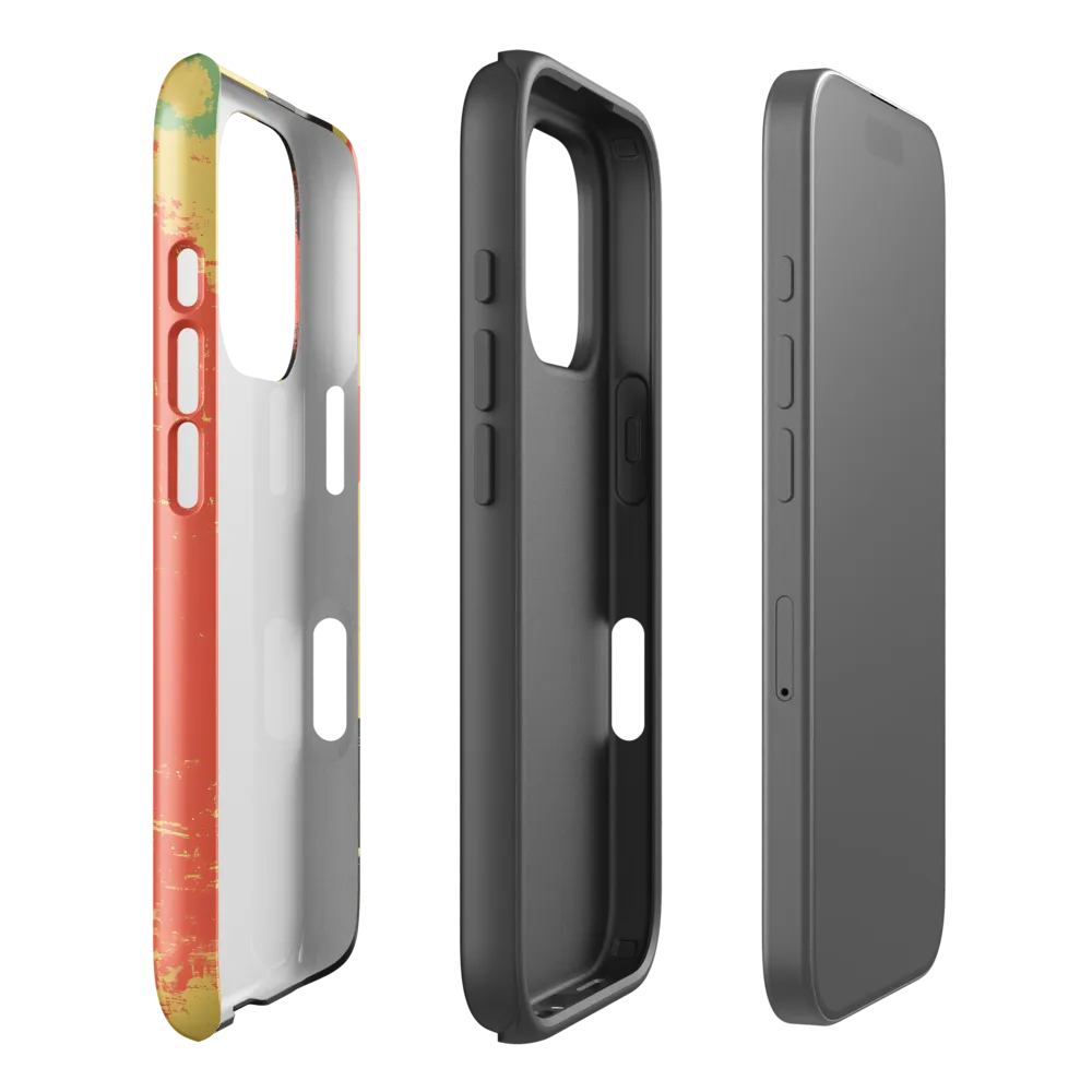 Journey to the Stars: A Retro-Futuristic Landscape | Phone Case |  16 Pro | Tough Case | Glossy