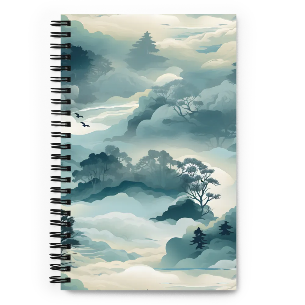 Whispers of the Mist | Spiral Notebook