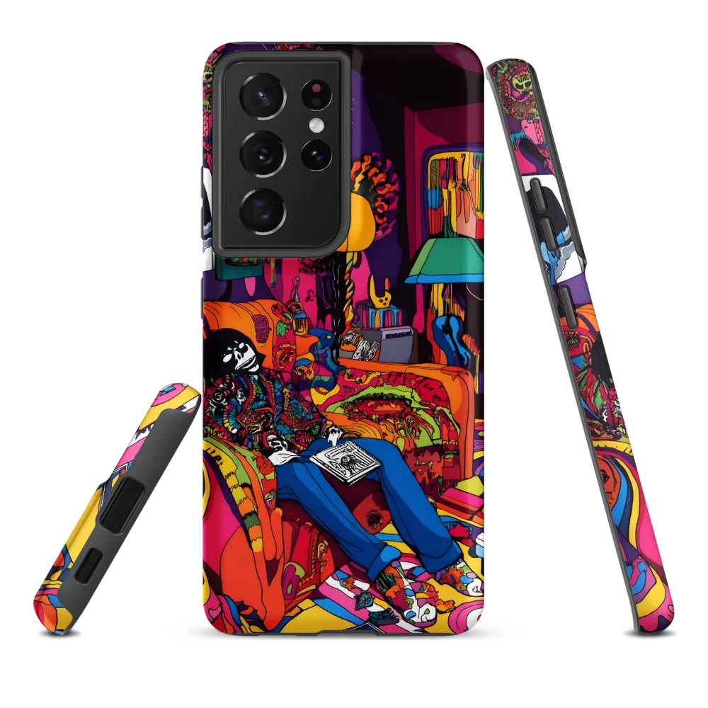 Psychedelic Reverie | Phone Case |  S21 Ultra | Tough Case | Matte