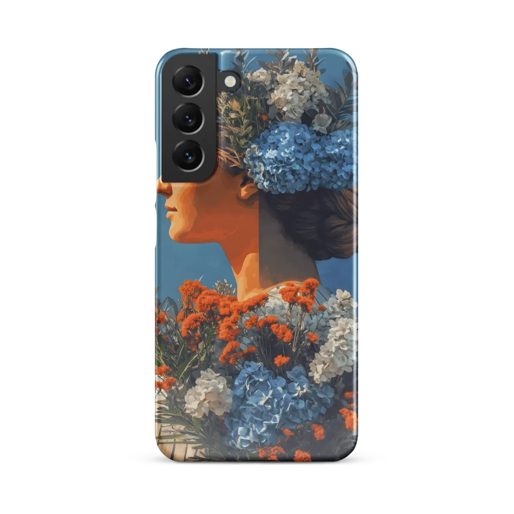 Floral Reverie: A Portrait of Serenity