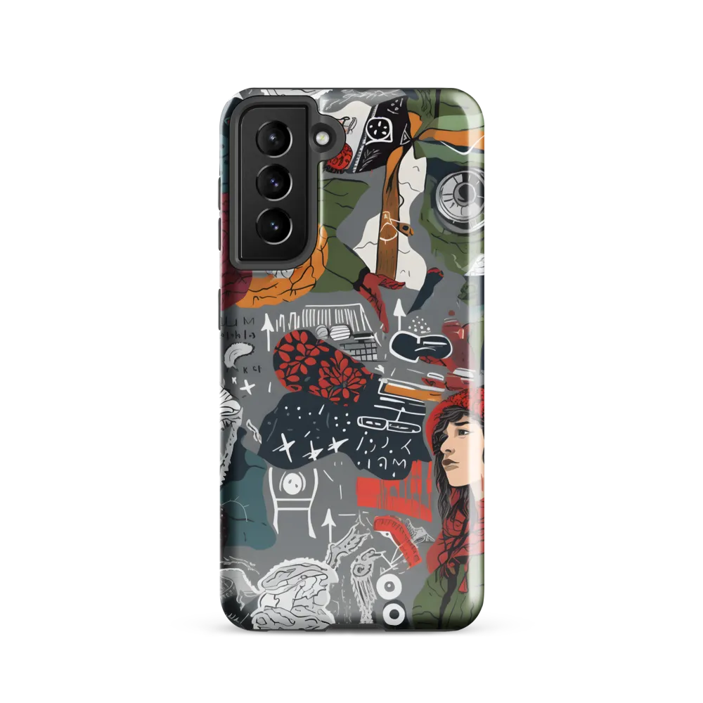 Enigmatic Whispers of Nature | Phone Case |  S21 | Tough Case | Glossy