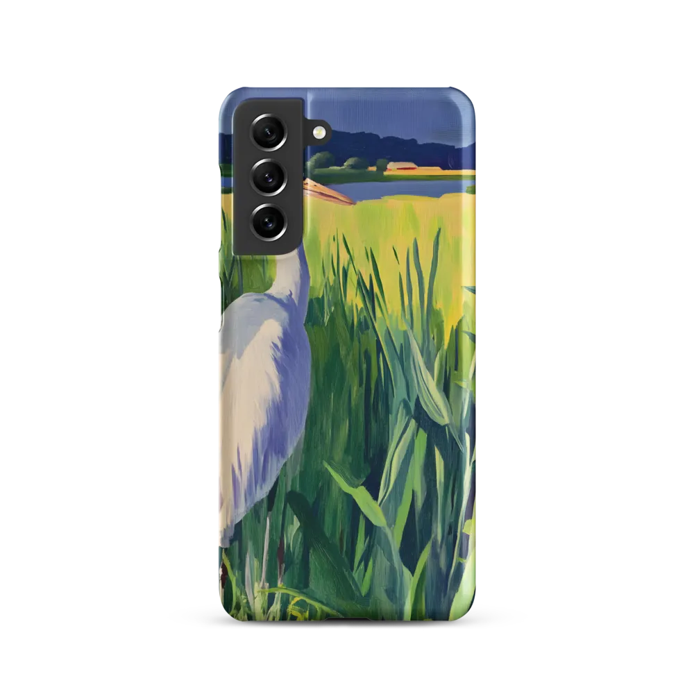 Graceful Presence: The Heron in the Meadow