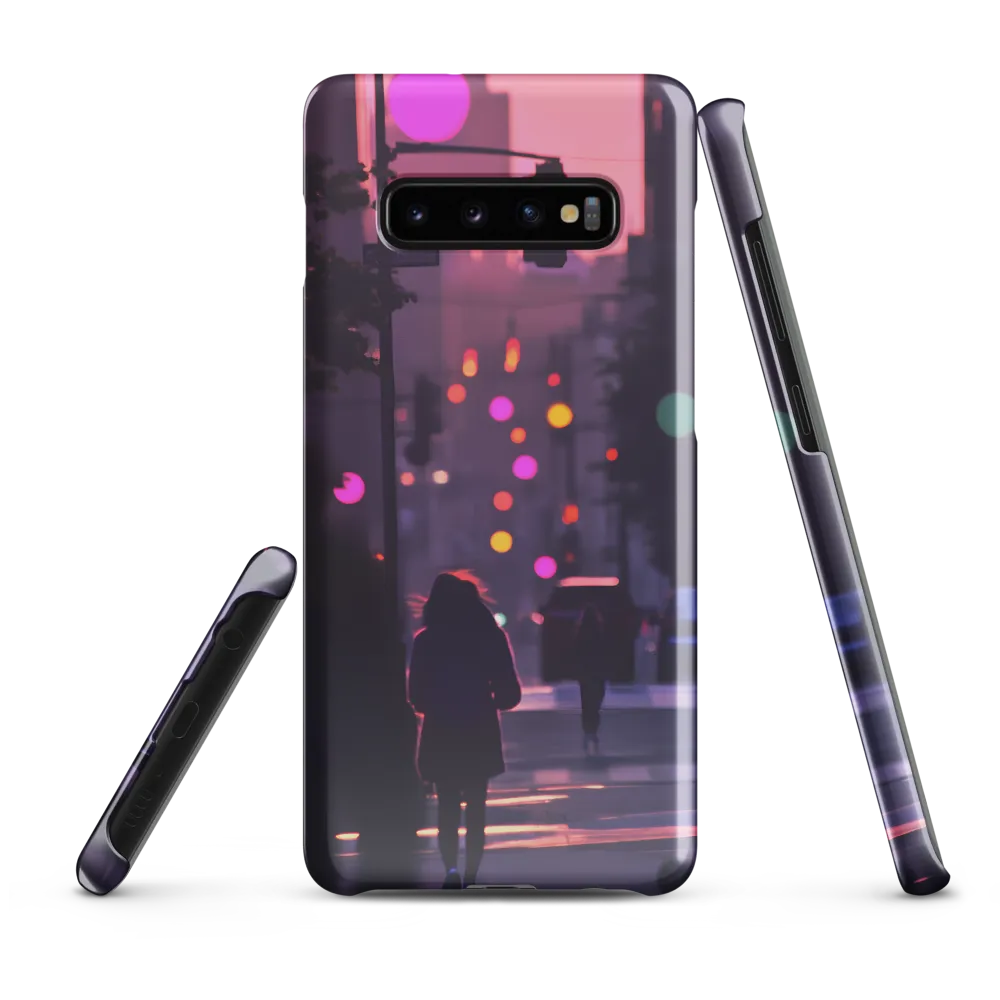 City Silhouettes at Dusk | Phone Case |  S10 Plus | Snap Case | Glossy