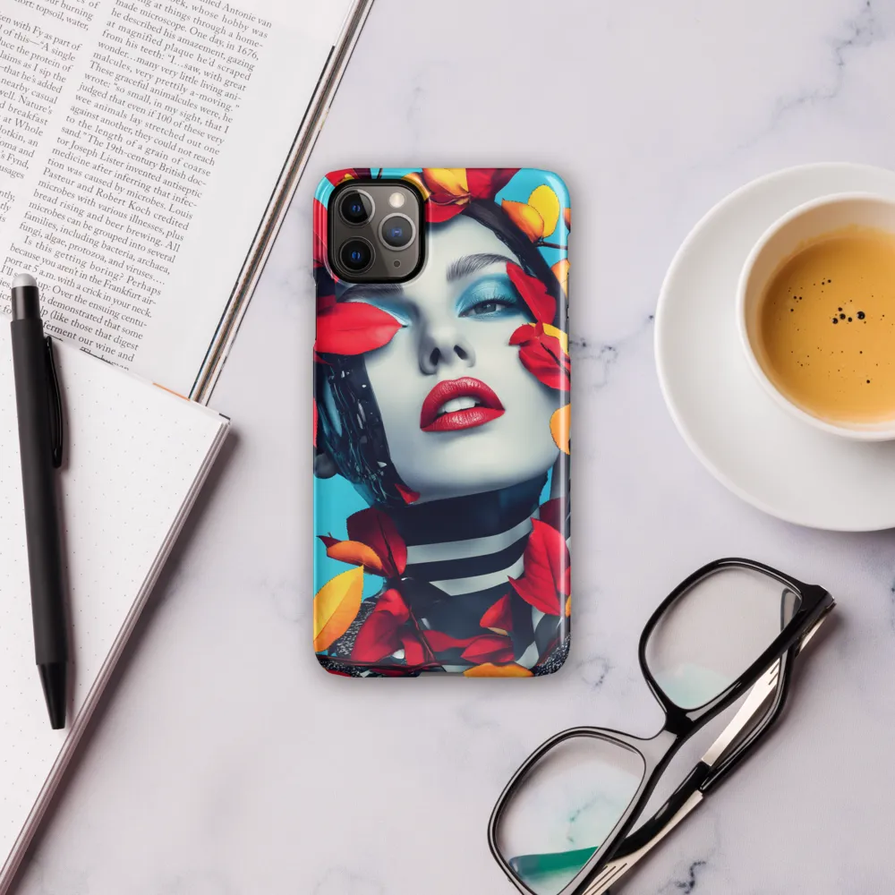 Futuristic Fusion: Nature Meets Technology | Phone Case |  11 Pro Max | Snap Case | Glossy