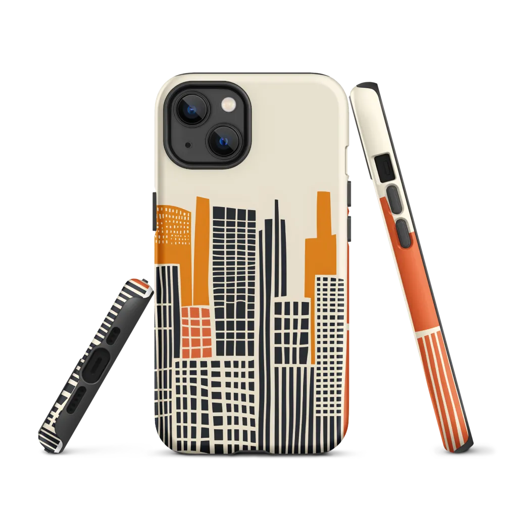 Urban Rhythms: A Graphic Cityscape