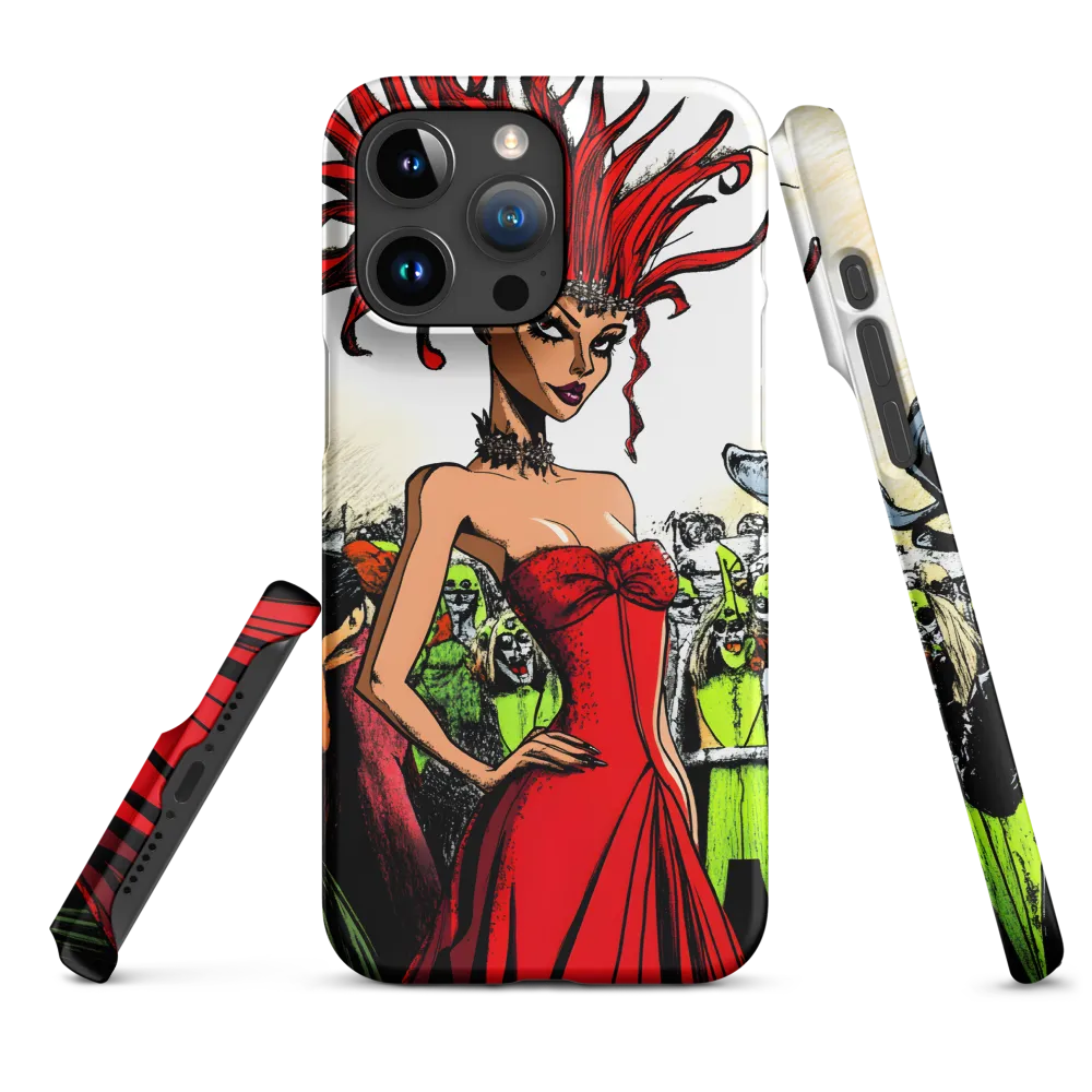 Fiery Elegance: A Fashion Statement