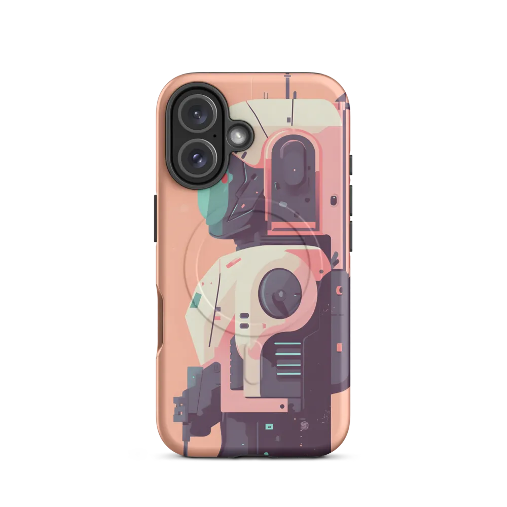 Futuristic Astronaut Bot | Phone Case |  16 | MagSafe® Tough Case | Matte