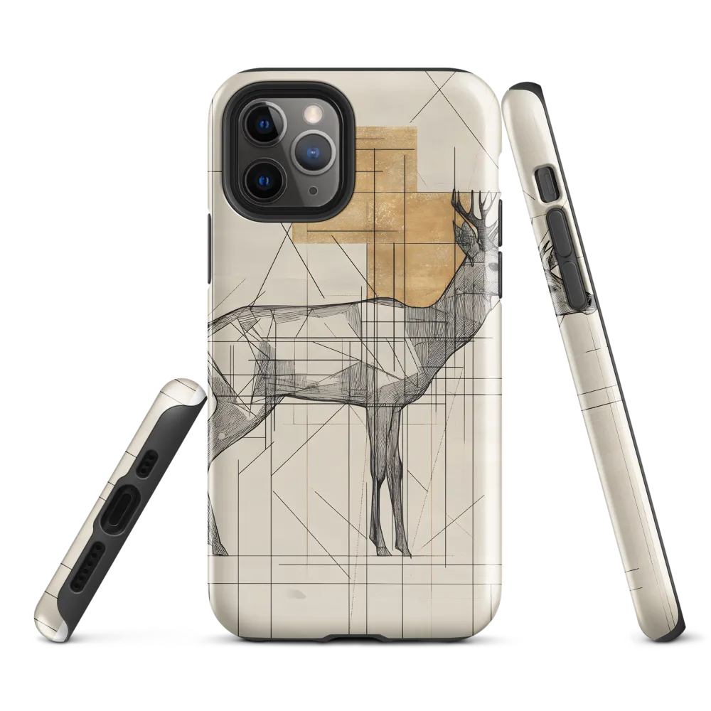 Geometric Elegance: The Majestic Deer