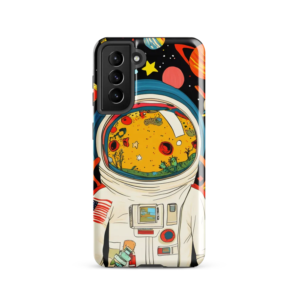 Cosmic Curiosity: Journey Within the Helmet