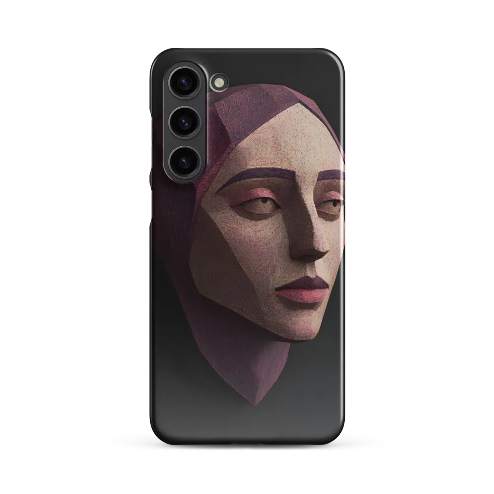 Geometric Elegance: A Contemporary Portrait