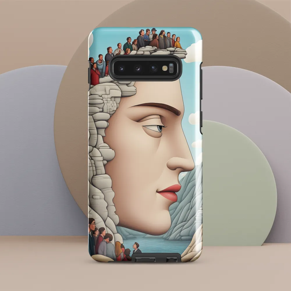 The Convergence of Humanity and Nature | Phone Case |  S10 Plus | Tough Case | Glossy