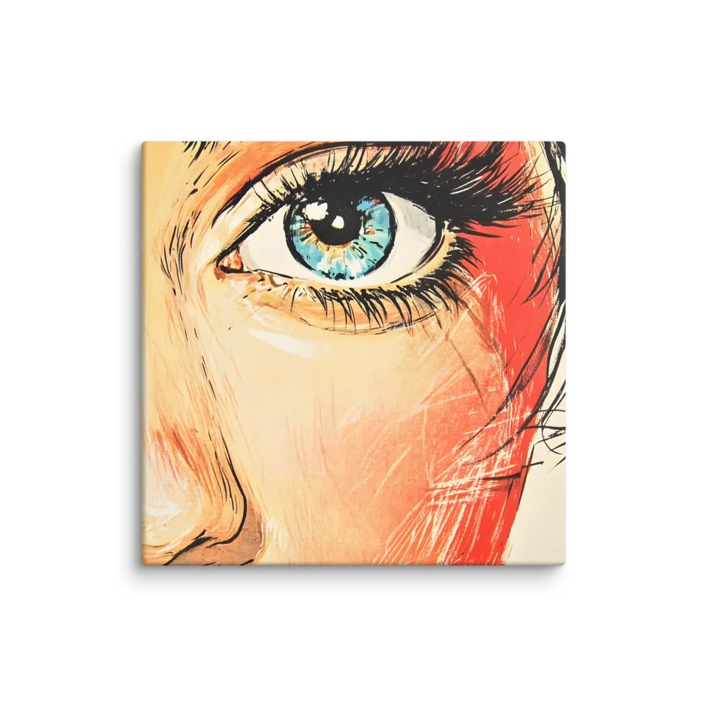 Gaze of Emotion | Canvas | 37″×37″