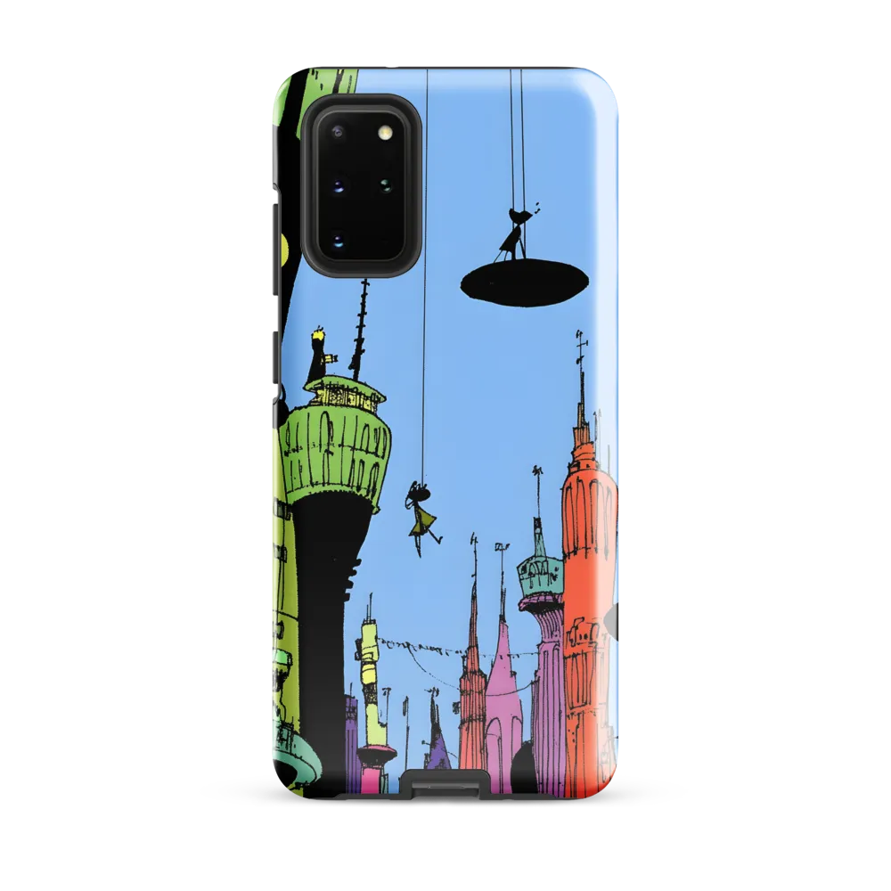 Whimsical Heights: A Futuristic Cityscape
