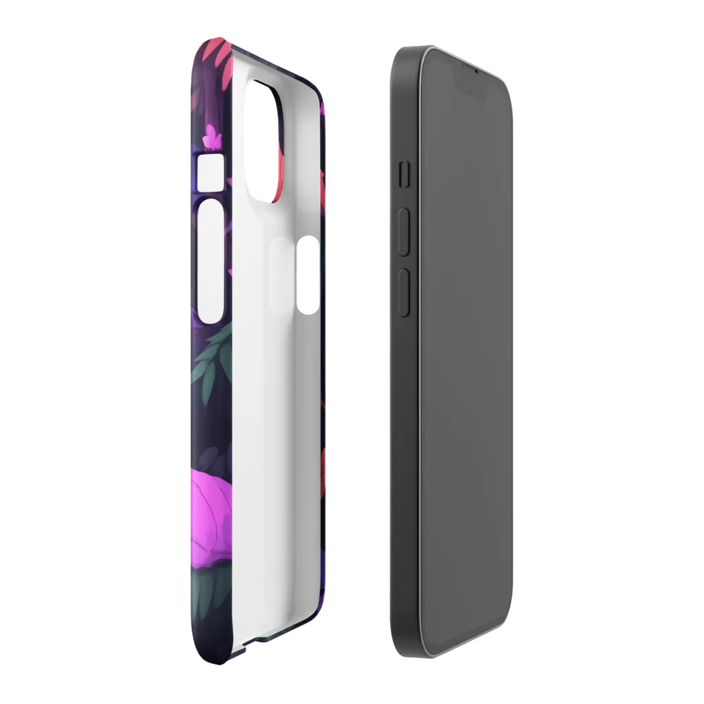 Tropical Parrot Playground | Phone Case |  14 | Snap Case | Glossy