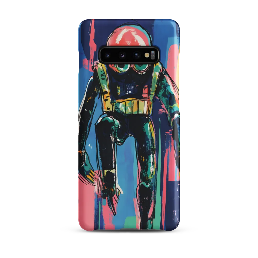 Diver in Vibrant Motion