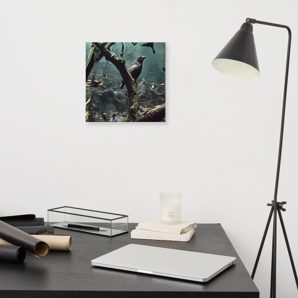 Whispers of the Avian Realm | Canvas | 12″×12″