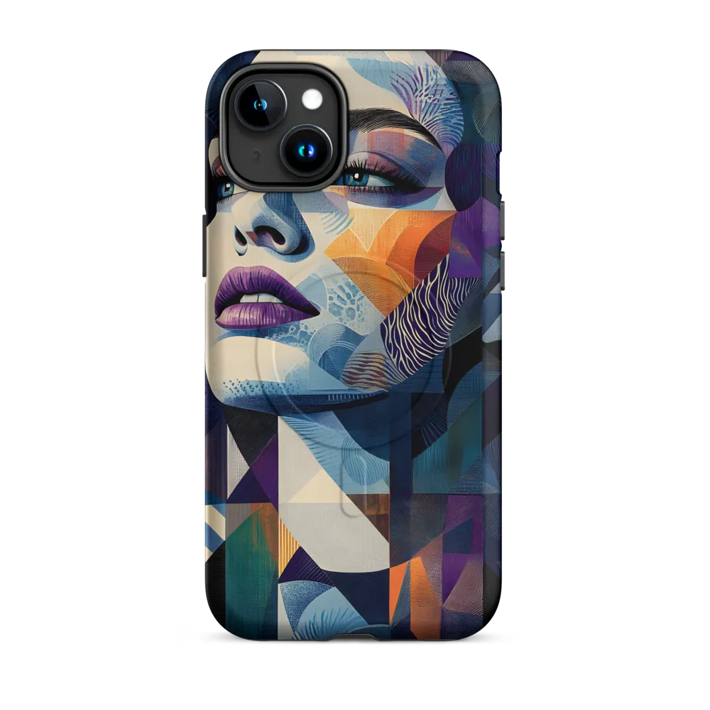 Fragmented Mystery: A Modern Portrait