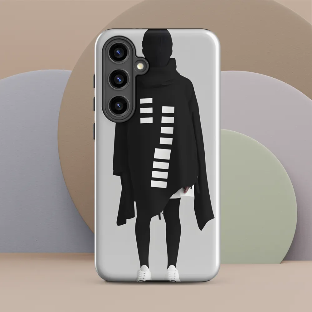Enigmatic Layers: A Study in Minimalist Fashion