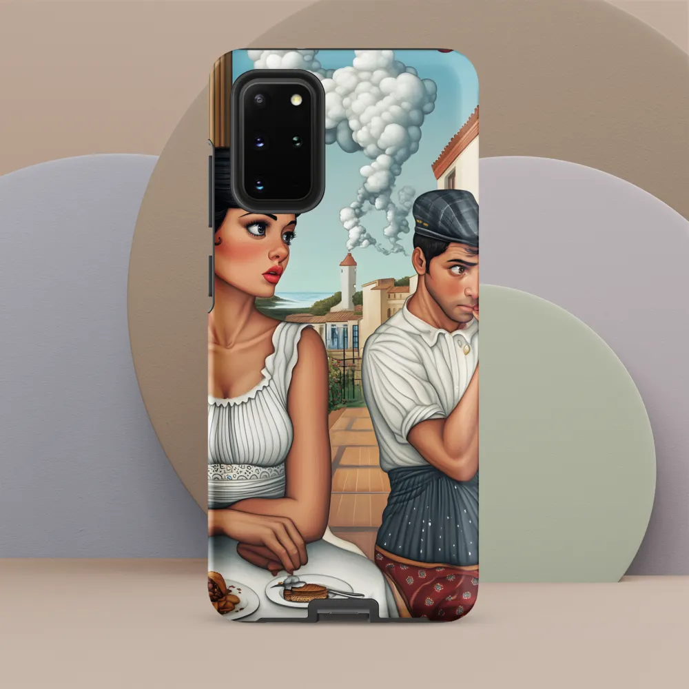 Tension Between Worlds | Phone Case |  S20 Plus | Tough Case | Matte