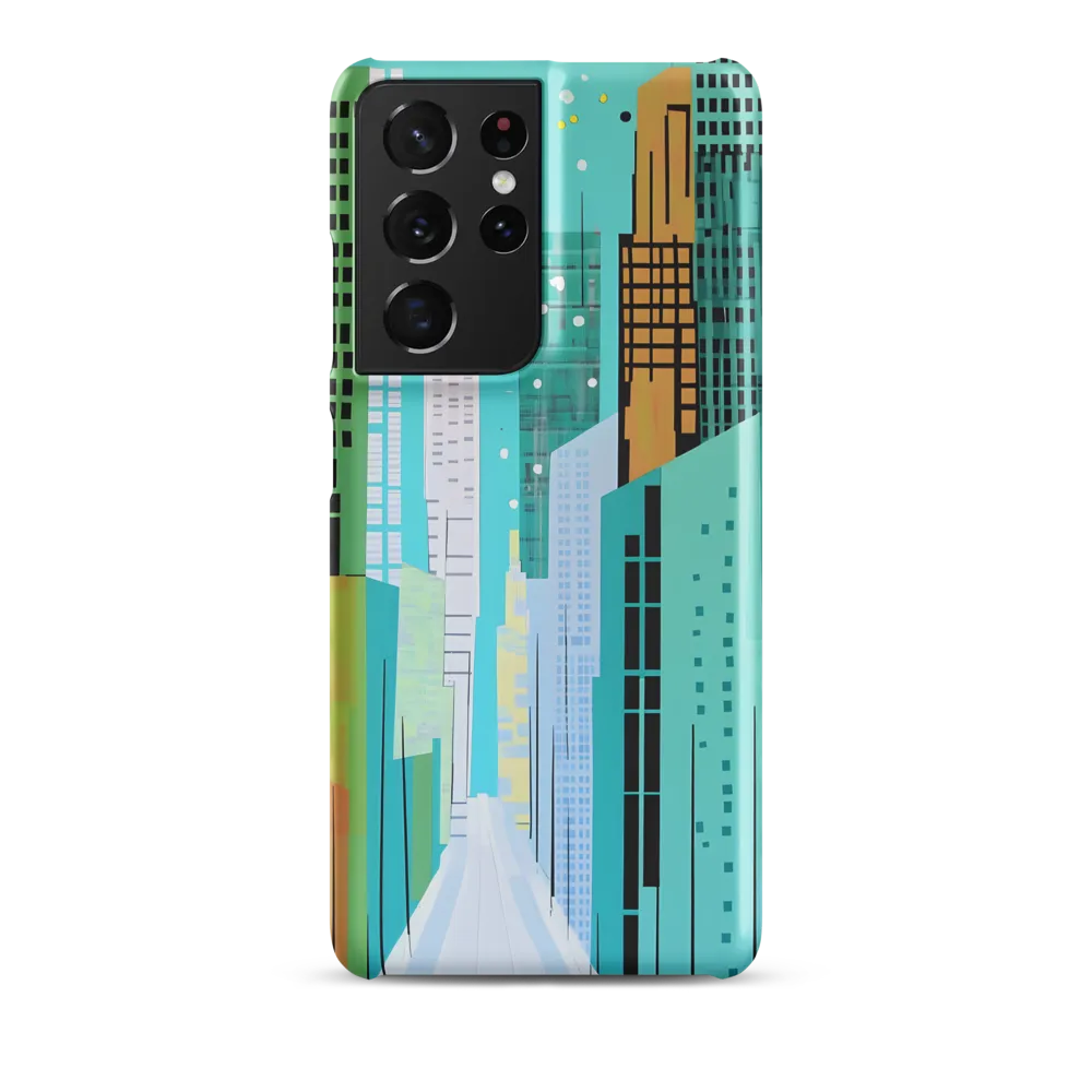Urban Symphony in Turquoise