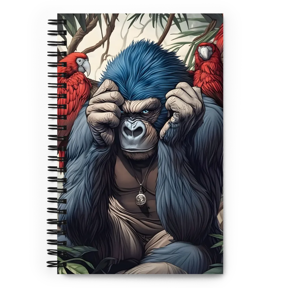 Fierce Guardian of the Jungle | Spiral Notebook