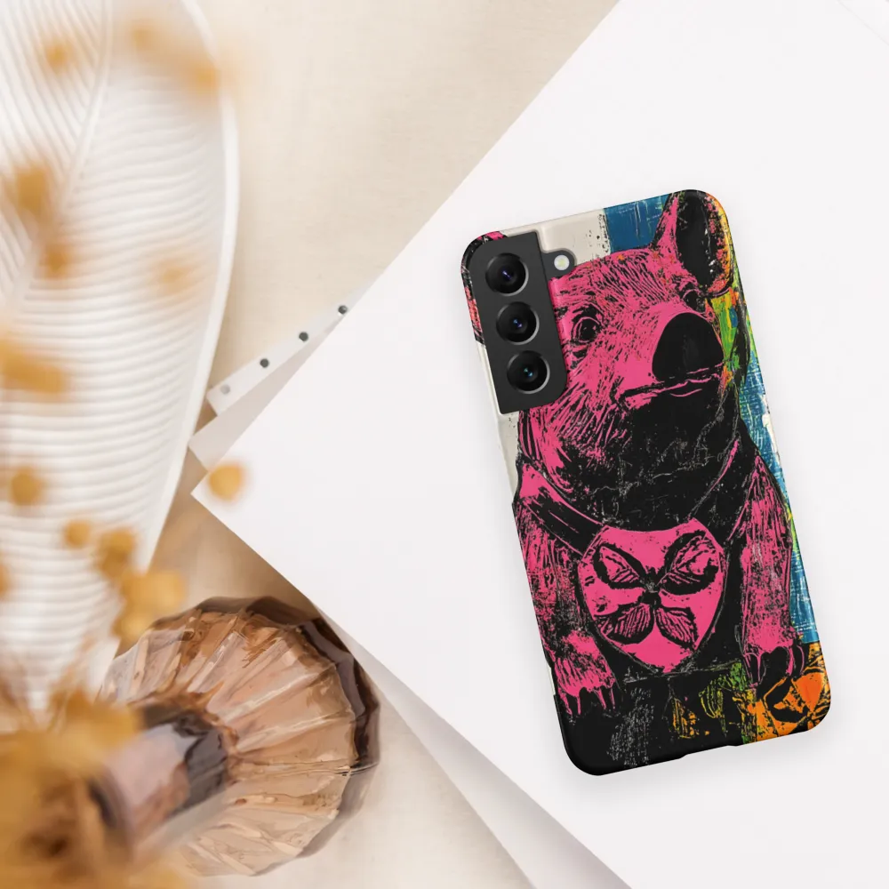 Vibrant Hearted Pig