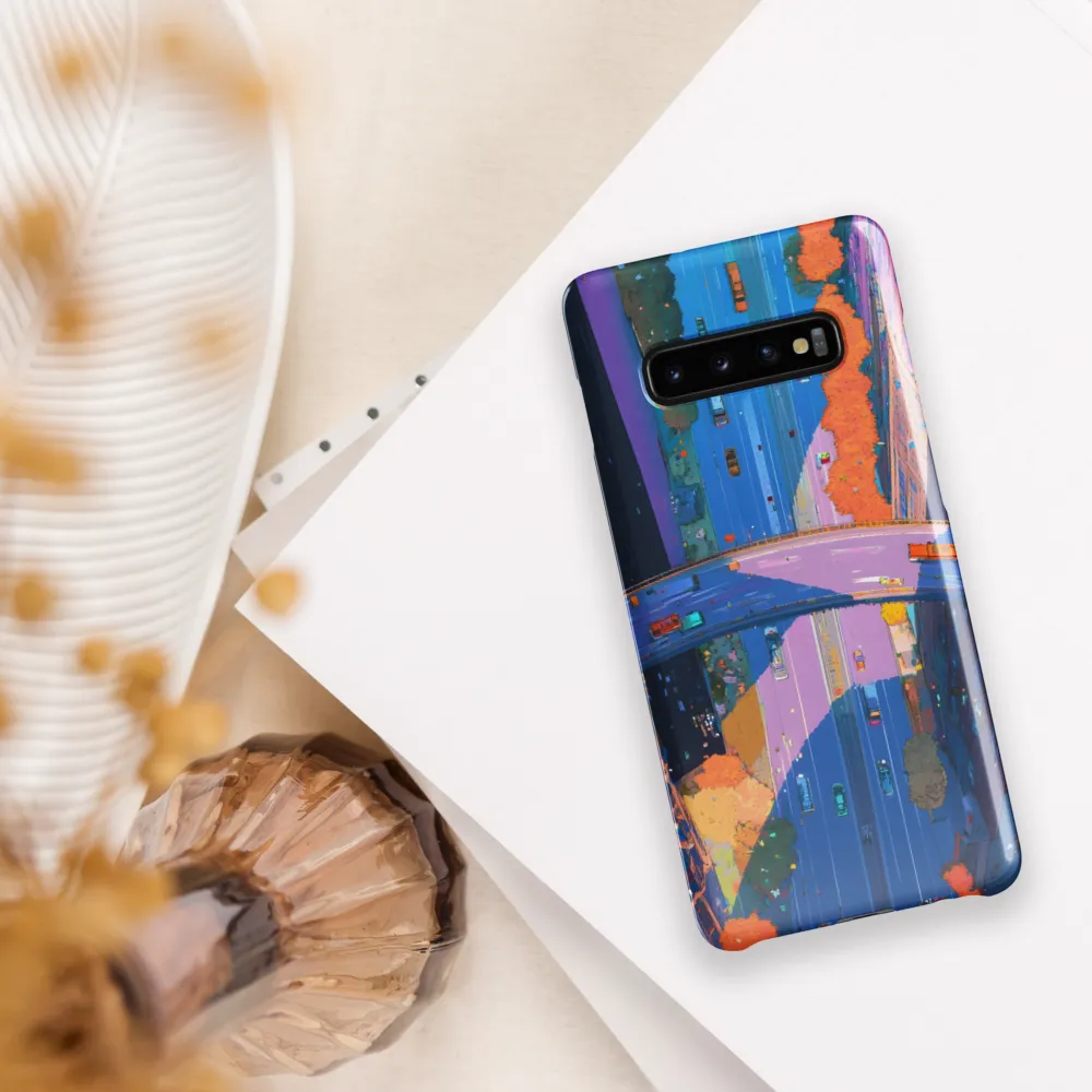 Urban Symphony: Aerial Reverie | Phone Case |  S10 Plus | Snap Case | Glossy