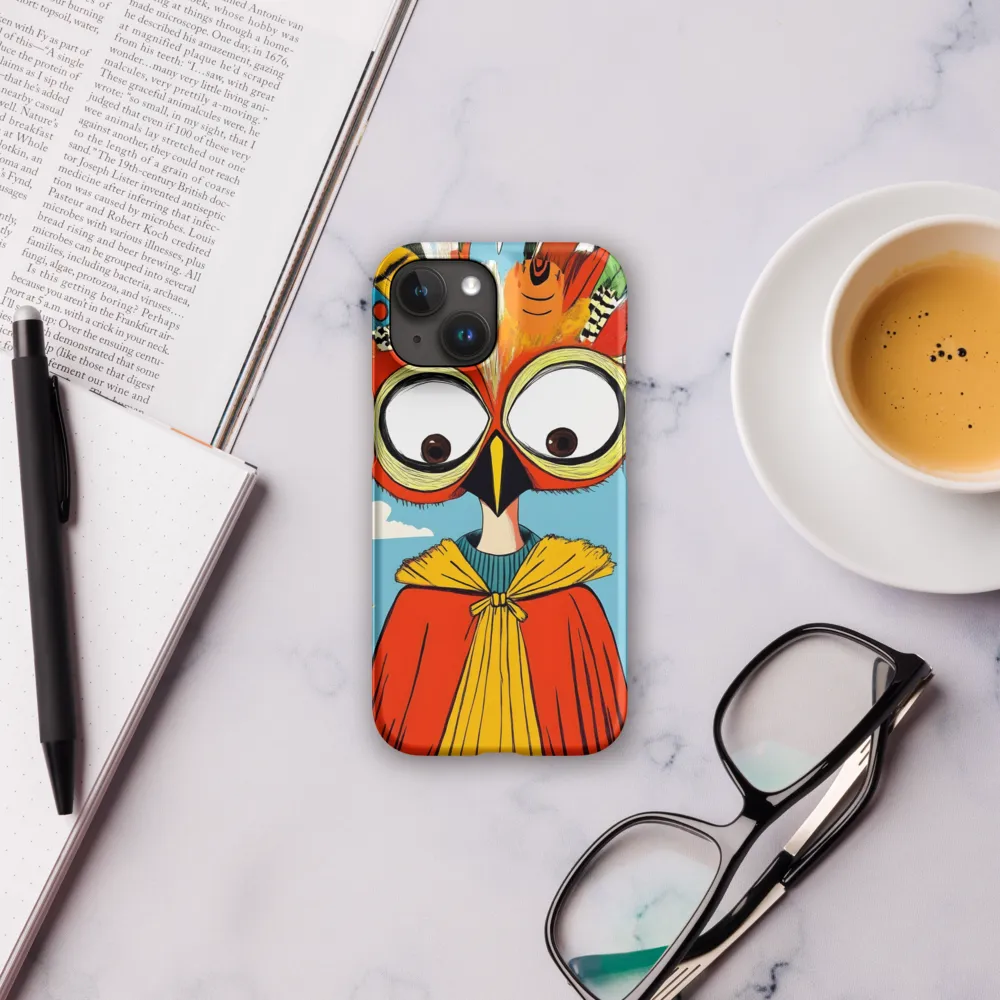 A Whimsical Encounter: The Owl-Human Fusion
