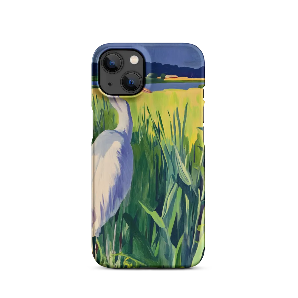Graceful Presence: The Heron in the Meadow
