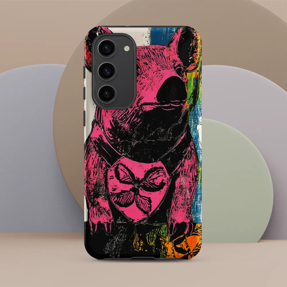 Vibrant Hearted Pig