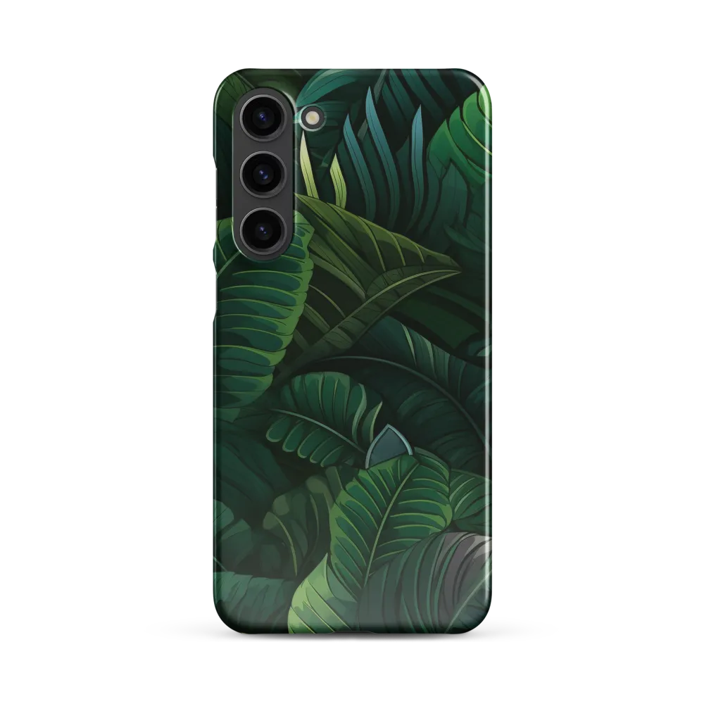 Lush Canopy: A Tropical Foliage Study