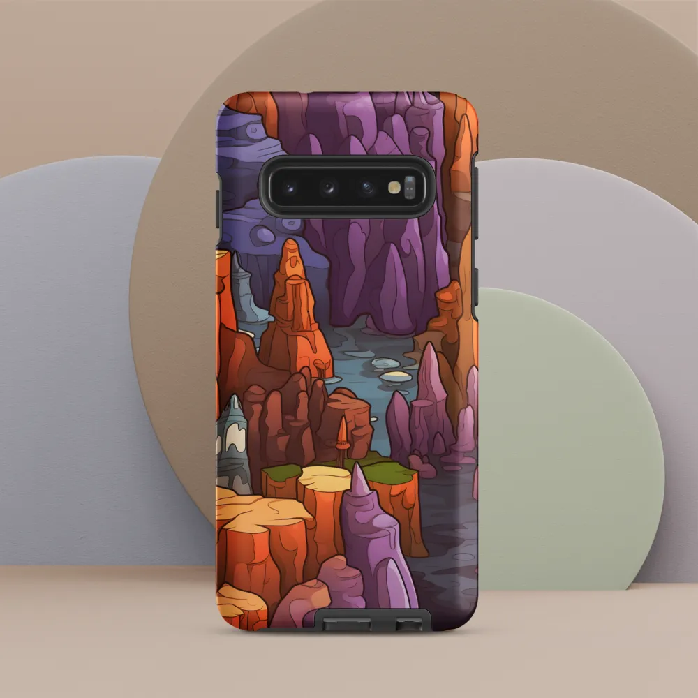 Vibrant Rockscape: A Digital Odyssey
