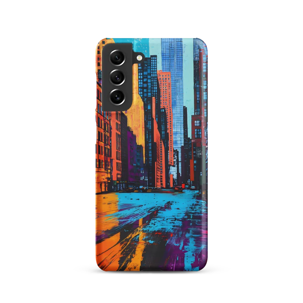 Vibrant Urban Horizons | Phone Case |  S21 | Snap Case | Matte