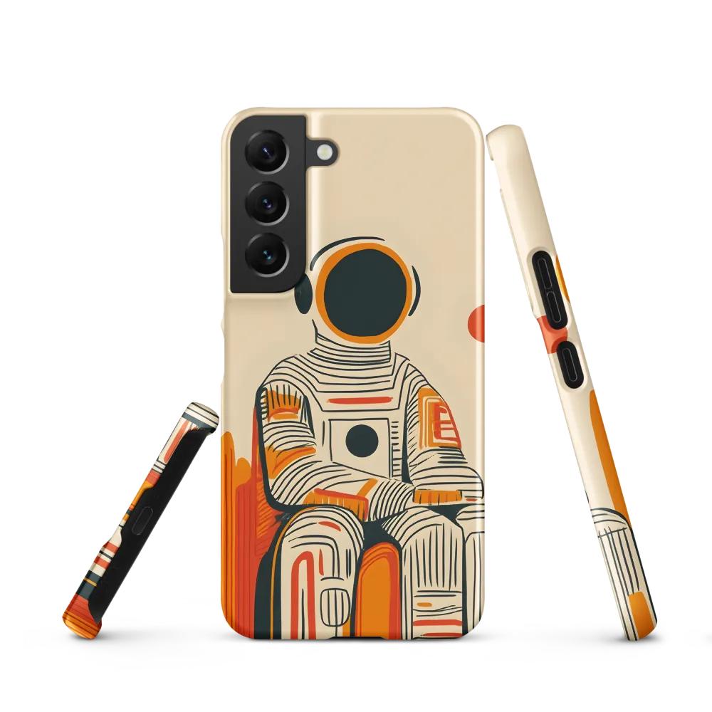 Contemplation of the Stars | Phone Case |  S22 | Snap Case | Matte