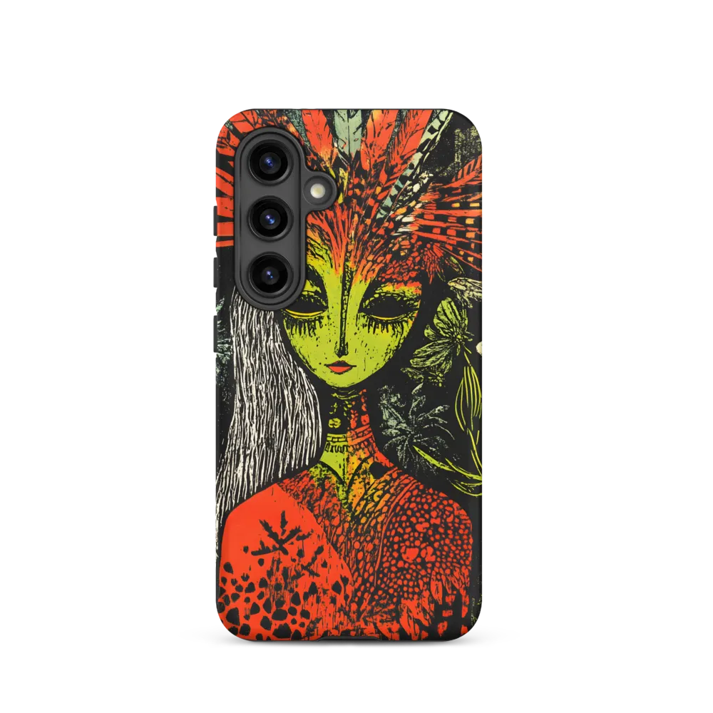 Mystical Flora: A Surreal Portrait