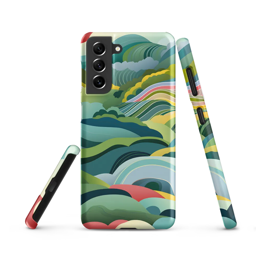 Waves of Serenity | Phone Case |  S21 | Snap Case | Matte