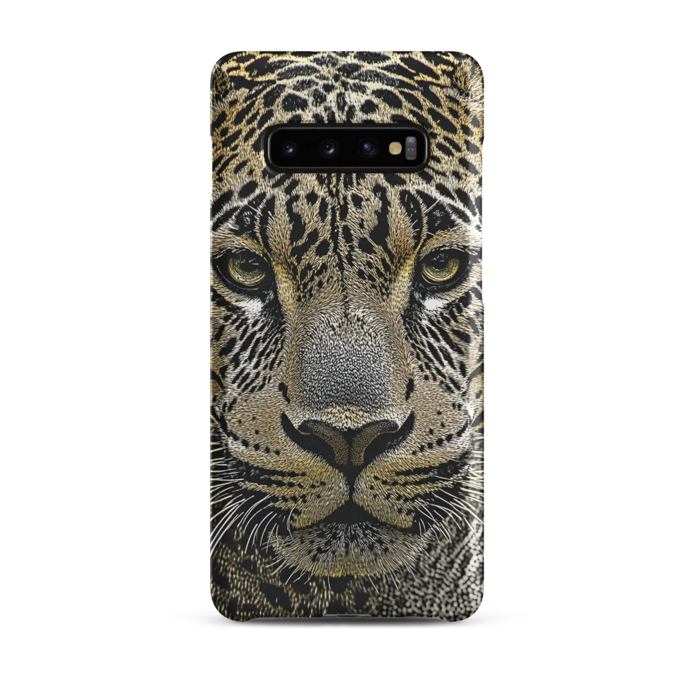 The Majestic Gaze: Portrait of a Leopard